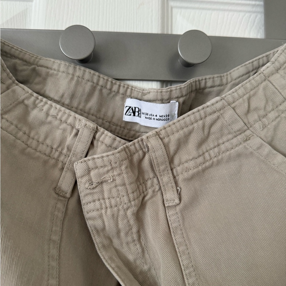 Zara Straight Leg Cargos